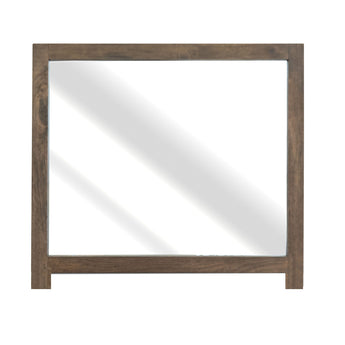 Natural Teca - Mirror - Brown