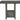 Hallanden - Gray - Rectangular Dining Room Counter Extension Table