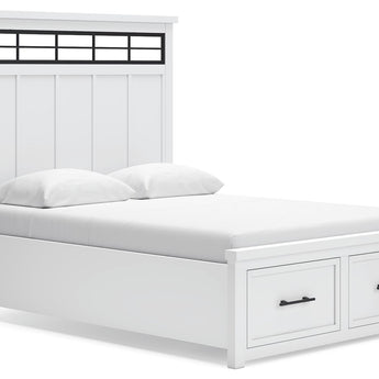 Ashbryn - Panel Storage Bed