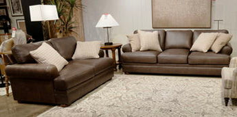 Carriage Point - Loveseat - Hickory
