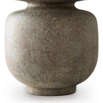 Jedwick - Vase - 11" - Gray / Brown