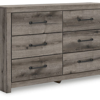 Graystorm - Six Drawer Dresser - Brown Gray