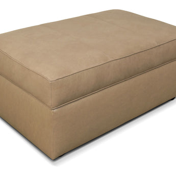 Lachlan - Leather Cocktail Ottoman