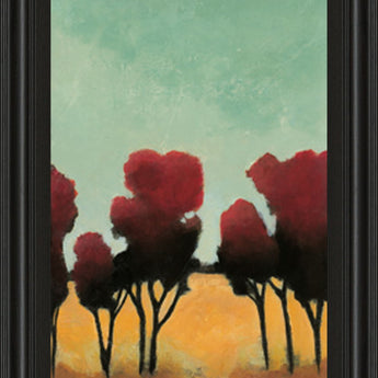 A New Day Il By Angelina Emet - Framed Print Wall Art - Blue