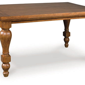 Greddinton - Rectangular Dining Room Counter Table - Brown