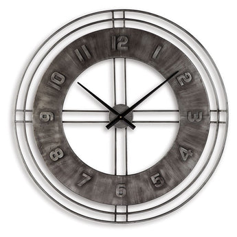 Ana Sofia - Wall Clock - Antique Gray