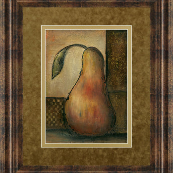 Peralicous Il By Joyce Combs - Framed Print Wall Art - Light Brown