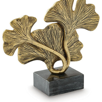Collridge - Sculpture - Gold Finish / Black