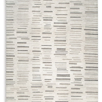 Leesdale - 8' x 10' Rug - Ivory / Brown / Black