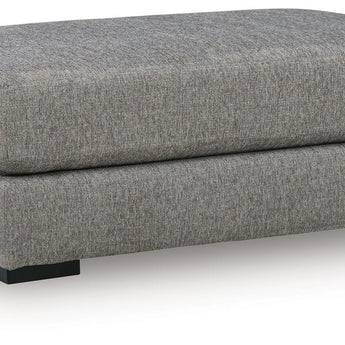 Creston Heights - Oversized Accent Ottoman - Smolder