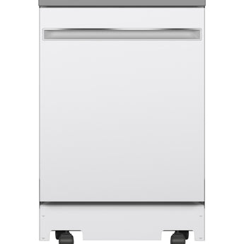 GE 24" Portable Dishwasher, White - GPT225SGLWW