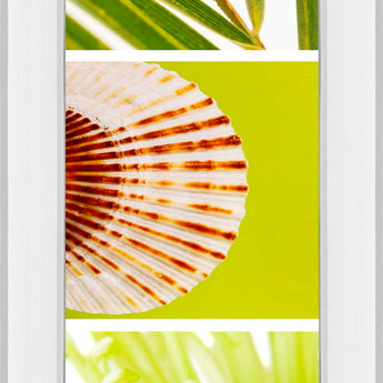 Facets Of Spring I By Irena Orlov - Mirror Framed Print Wall Art - Green
