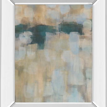 Carbon Neutral By Parker - Mirror Framed Print Wall Art - Beige