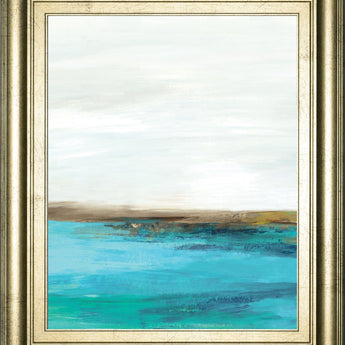 Pastoral Landscape I By Tom Reeves - Framed Print Wall Art - Gray
