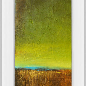 Antigua Bay I By Erin Ashley - Mirror Framed Print Wall Art - Green