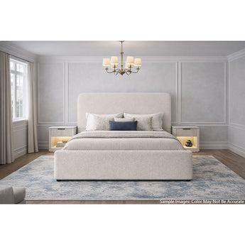Stellar - Upholstered Bed With 13 Slats