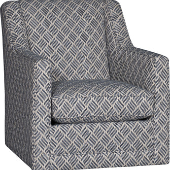 Mayo 4000 Series Contemporary Swivel Glider with Angled Arms