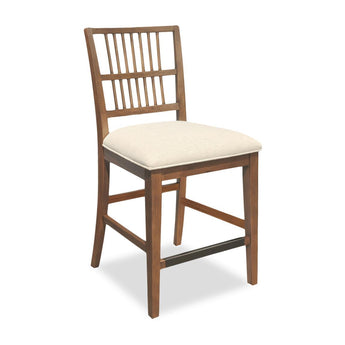Bromley - Counter Height Windsor Chair (Set of 2) - Nutmeg