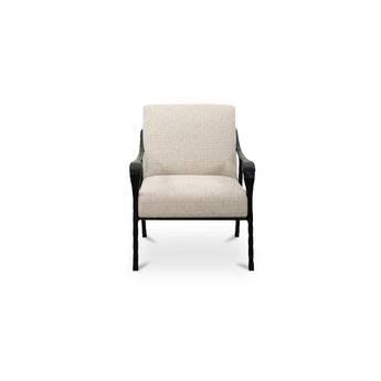 Rowe - Accent Chair - Beige / Black