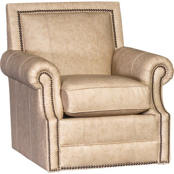 Mayo 4300 Series Conversation Sofa with Rolled Arms - Leather
