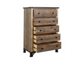 Antique Drawer Chest - detail
