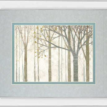 In Springtime No Border By Katherine Lowell - Mirror Framed Print Wall Art - Beige