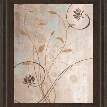 Spring Meadow I By Nan - Framed Print Wall Art - Beige