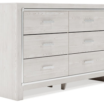 Altyra - Six Drawer Dresser - White