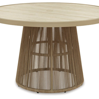 Orchard Beach - Mesa de comedor para exterior - Beige