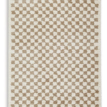 Karamen - 5' x 7' Rug - Taupe / Ivory