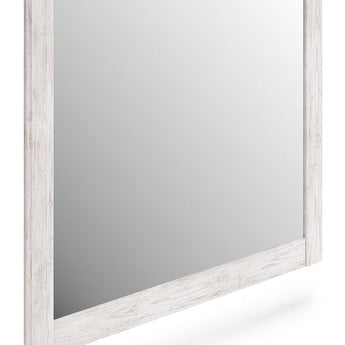 Makidern - Bedroom Mirror - Whitewash