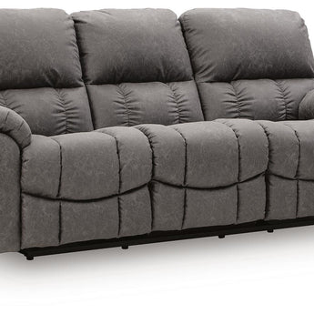 Bakerstein - Power Reclining Sofa With Adjustable Headrest - Galaxy