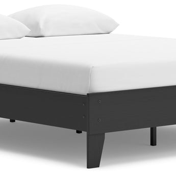 Socalle - Queen Platform Bed - Black