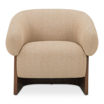 Otto - Silla decorativa - Bronceado moteado