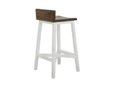 Pueblo Wooden Seat & Base Stool (Set of 2) - image 6 of 15