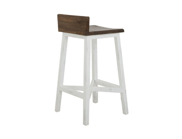 Pueblo Wooden Seat & Base Stool (Set of 2) - image 6 of 15