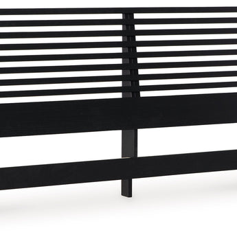 Danziar - Full Slat Headboard - Black