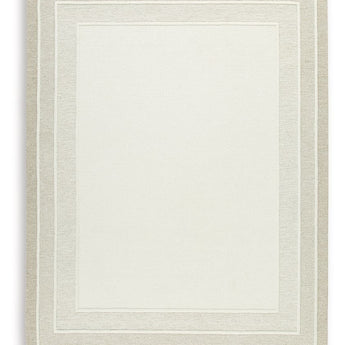 TeeLGan - 8' x 10' Rug - Ivory / Tan