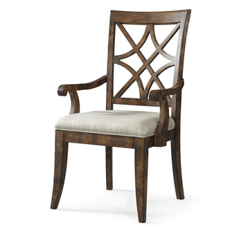 Trisha Yearwood Home - Nashville Arm Chair (Set of 2) - Coffee