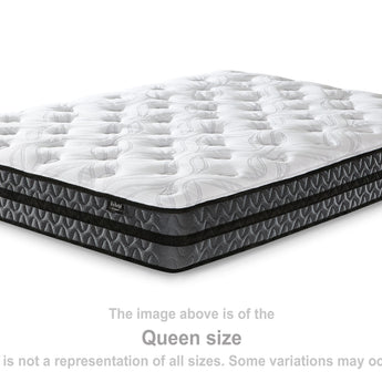 10 Inch Pocketed Hybrid - Full Mattress - White