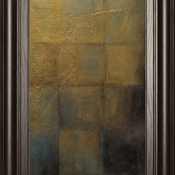 Modra III By Pasion - Framed Print Wall Art - Light Brown