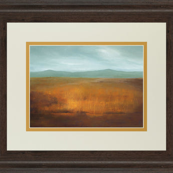 Last Light By Caroline Gold - Framed Print Wall Art - Orange