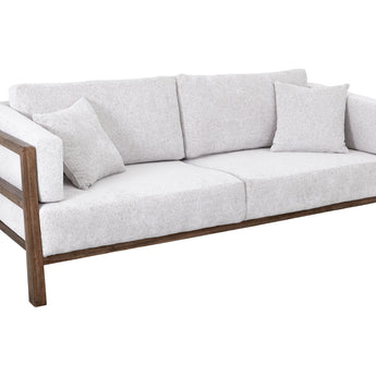 Roots - Sofa - Pearl Silver / Light Brown
