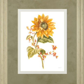 Floursack Autumn I On White By Danhui Nai - Yellow