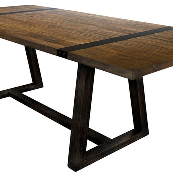 Urban Art - Dining Table - Dark Brown