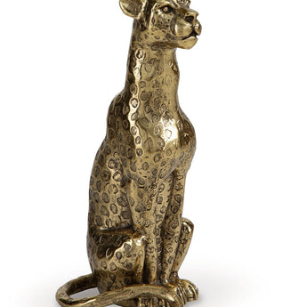 Vallain - Accent Table - Antique Gold Finish