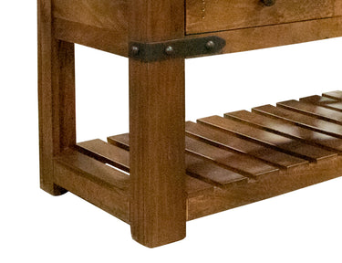 Parota Sofa Table - detail