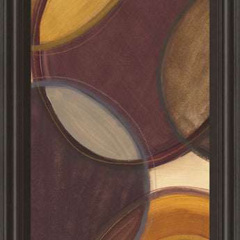 Moon Shadow Il By Jeni Lee - Framed Print Wall Art - Dark Brown