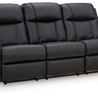Mackmenville - Reclining Sofa - Carbon