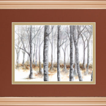 At Peace By Tita Quintero - Framed Print Wall Art - Dark Gray